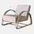 Eichholtz Basque Armchair: Exquisite 3D Model 3D model small image 1