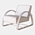 Eichholtz Basque Armchair: Exquisite 3D Model 3D model small image 2