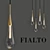 FIALTO Pendant Lighting: Modern and Elegant Design 3D model small image 1