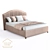 Elegant Annabelle Bed 3D model small image 1