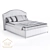 Elegant Annabelle Bed 3D model small image 3