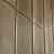Elegant Wood Panel Wall 3D model small image 2