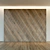 3D Wood Panel - Decorative Wall 3D model small image 3