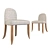 Sculpted Elegance: Wendell Castle Dining Chair 3D model small image 2