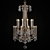 Versailles Queen's Bedroom Chandelier 3D model small image 1