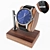 Sleek Stainless Steel Timepiece 3D model small image 1