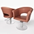 Takara Belmont Arco Styling Chair 3D model small image 2