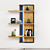 Elegant Neon Wall Shelf 3D model small image 1