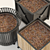 Outdoor Planter Set with Wood Chips and Granite Crumbs 3D model small image 2