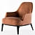 Elegance Defined: Poliform Jane Armchair 3D model small image 2