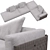 Modern Natuzzi Campus Sofa 3D model small image 2