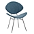 Timeless Fishnet Chair 3D model small image 2