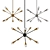 Elegant 10-Light Chandelier by Jax - Generation Lighting 3D model small image 3