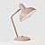 Glamorous Blush & Brass Lamp 3D model small image 1