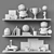 Interactive Toys and Decor Set 3D model small image 3