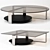 Minotti BANGLE Coffee Table 3D model small image 1