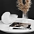 Artificial Pampas Flower: Exquisite Table Decor 3D model small image 2