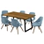 Hanrahan 7 Piece Dining Set:
"Elegant & Functional Dining Masterpiece 3D model small image 1