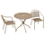 Gwyn 3-Piece Dining Set - Elegant and Compact 3D model small image 1