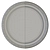 Elegant Round Mirror Frame 3D model small image 3