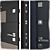 Tango Entrance Metal Door: Aesthetic and Secure 3D model small image 2