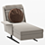 Modern Spencer Sofa & Armchair Set 3D model small image 3