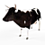 Title: Poly Cow Model - Lowpoly 3D Texture 3D model small image 1