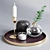 Elegant Decor Set 3D model small image 1