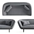 Modern Benedict Sofa RoveConcepts 3D model small image 2