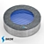 Skok Circle Recessed Trampoline: Safe and Fun Fitness Jumping 3D model small image 1