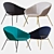 Soothing Love Armchair: Calligaris 3D model small image 1