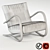 Modern 3D Armchair: Vray & Corona Render 3D model small image 3