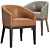 Luxurious RH Morgan Leather Chair 3D model small image 1