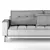 Idun Sleek Double Sofa Bed 3D model small image 3