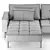 Idun Angular - Futuristic Double Sofa Bed 3D model small image 3