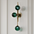 Drunken Emerald Trilogy Wall Sconce 3D model small image 1