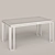 Elegant Marble Dining Table 3D model small image 2