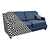 Elegant English Channel Sofa 3D model small image 3