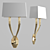 Elegant Abigail Wall Lamp 3D model small image 1