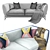 Elegant Borzalino Atena Sofa 3D model small image 2