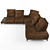 Elegant Sofa Senstor by Mebel-7ja 3D model small image 1