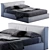 Modern Italian Bed: Fanuli Mark 3D model small image 1