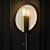 Elegant Art Deco Wall Lamp 3D model small image 2