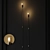 Modern Steel Stick Wall Sconce 3D model small image 2