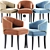 Brabbu Ibis Dining Chair: Stylish and Functional 3D model small image 1