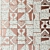 Terrazzo & Brass Inserts Tile: Madique Elegance 3D model small image 2