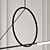 Sleek Linear Suspension: Cercle Et Trait 3D model small image 2