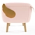 Title: Plush Piggy Ottoman 3D model small image 2