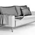 Idun Sleek Sofa Bed - Modern Comfort 3D model small image 3