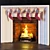 Cozy Christmas Fireplace 3D model small image 1
